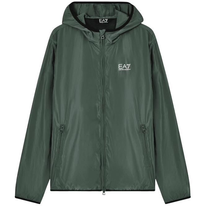 Emporio Armani EA7 Lightweight Core ID Logo Green Windbreaker