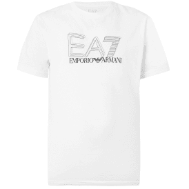 Shadow Logo White T-Shirt
