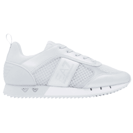 Silver/White Sneaker Trainer