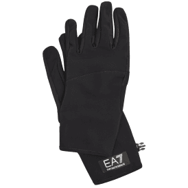 Technical Fabric Nylon Black Gloves