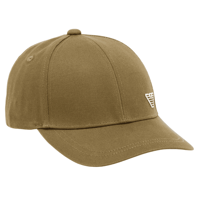 Emporio Armani Embroidered Eagle Khaki Cap