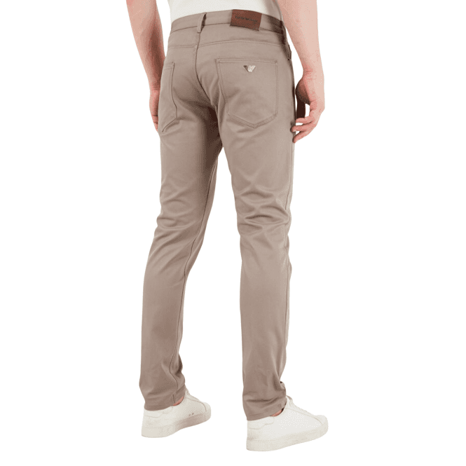 Emporio Armani J06 Brown Slim Fit Jeans