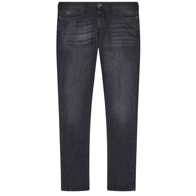 Emporio Armani J06 Charcoal Grey Lightweight Jeans