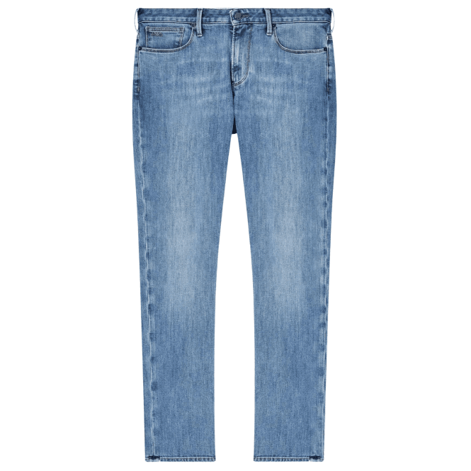 Emporio Armani J06 Lightwash Blue Slim Fit Jeans