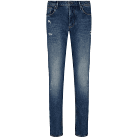 J06 Ripped Blue Slim Fit Jeans