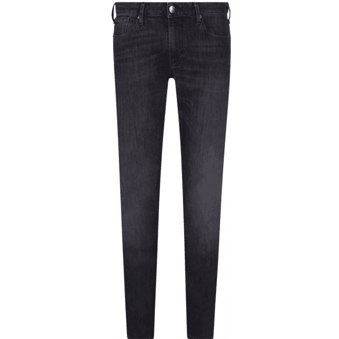 Emporio Armani J06 Slim Fit Charoal Grey Denim Jeans