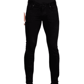 J06 Slim Fit Washed Black Jeans