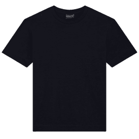 Micro Eagle All Over Slim Fit Navy T-Shirt
