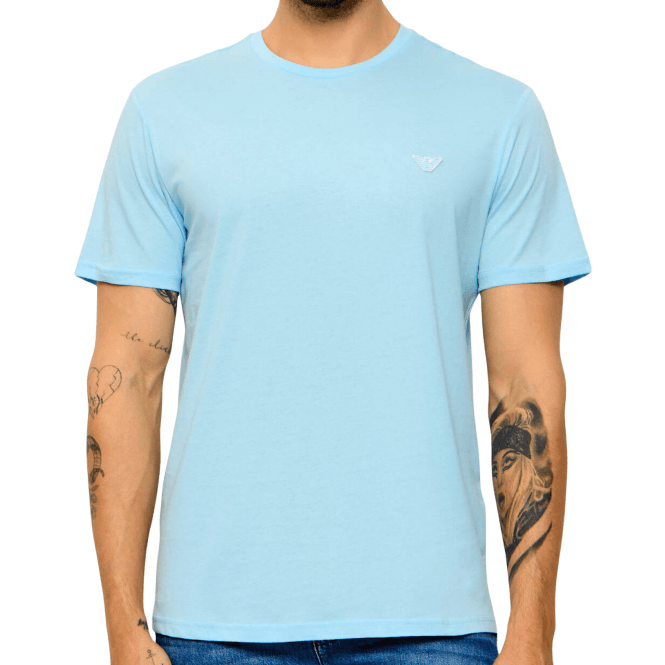 Emporio Armani Slim Fit Sky Blue T-Shirt