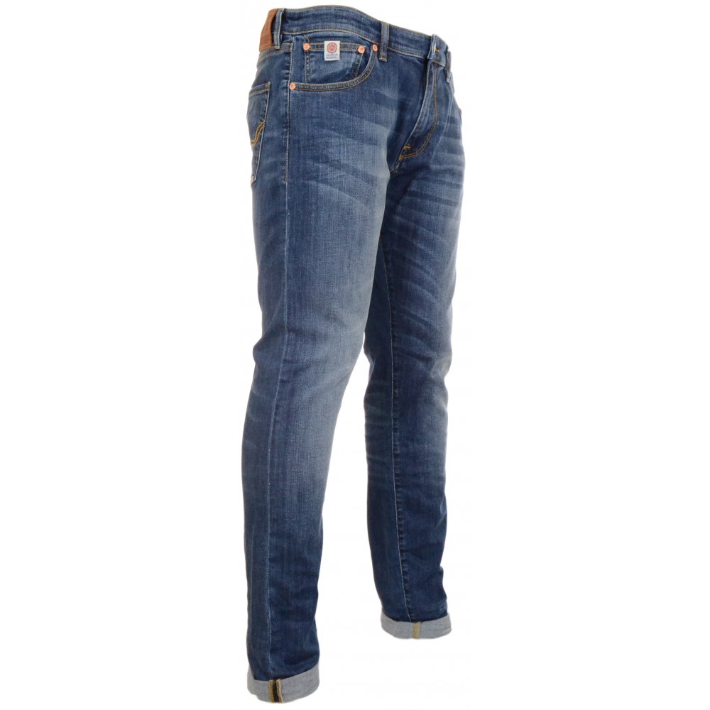 Franklin & Marshall Long Beach Vintage Wash Slim Fit Jeans 
