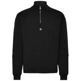 Danovotop Black Quarter Zip Sweatshirt