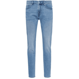 Delano Slim Fit Light Wash Blue Jeans