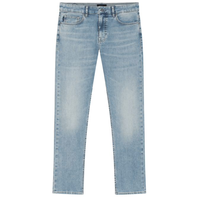 Boss Delaware BO Lightweight Slim Fit Light Wash Blue Jeans