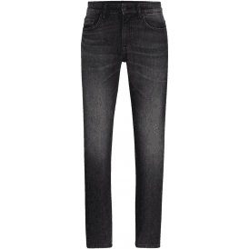 Delaware Regular Rise Slim Fit Dark Grey Jeans