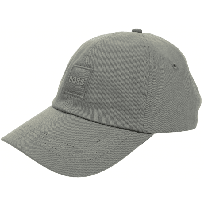 Boss Derrel-PL Cotton Grey/Green Baseball Cap