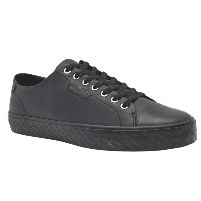 Boss Footwear Aiden M Black Low Top Trainer