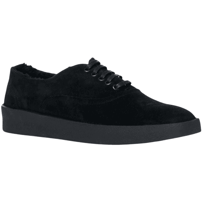 Boss Footwear Clay_Tenn Black Suede Trainers