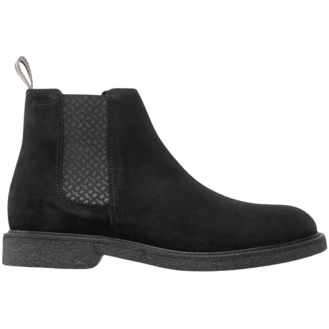 Boss Footwear Suede Leather Black Boots