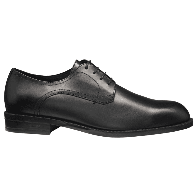 Boss Footwear Tayil_Derb Leather Black Derby Shoes