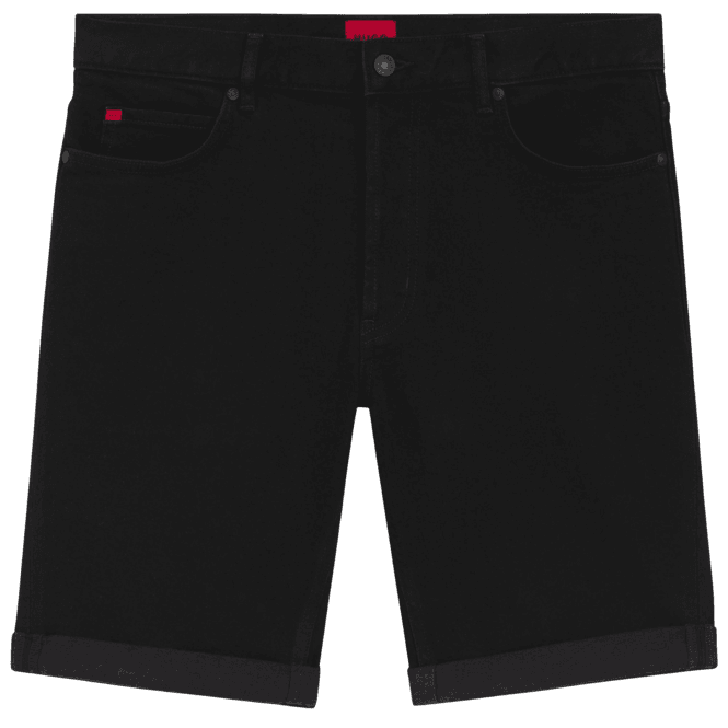 Boss HUGO 634/S Black Denim Shorts