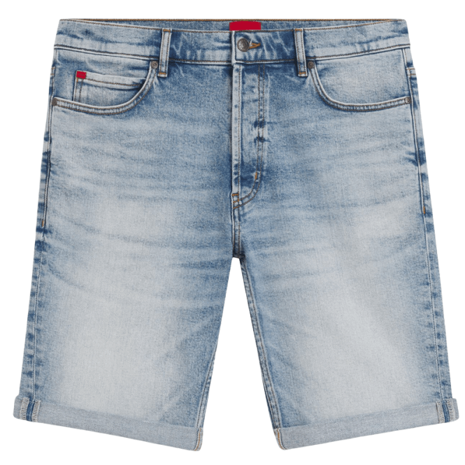 Boss HUGO 634/S Blue Denim Shorts