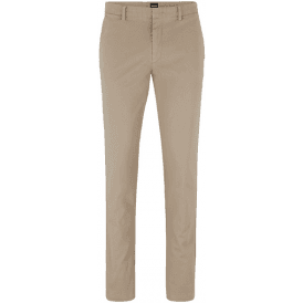 Kaito-1 Beige Slim Fit Chino Trousers