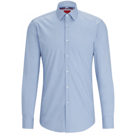 Koey Button Up Long Sleeve Light Blue Shirt