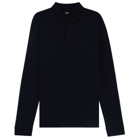 Pado 30 Long Sleeve Navy Blue Polo Shirt