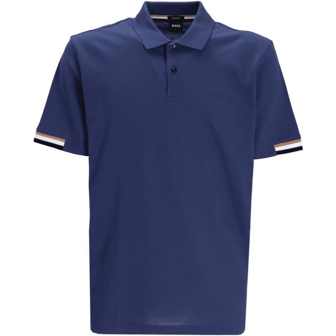 Boss Parlay 147 Slim Fit Navy Polo Shirt