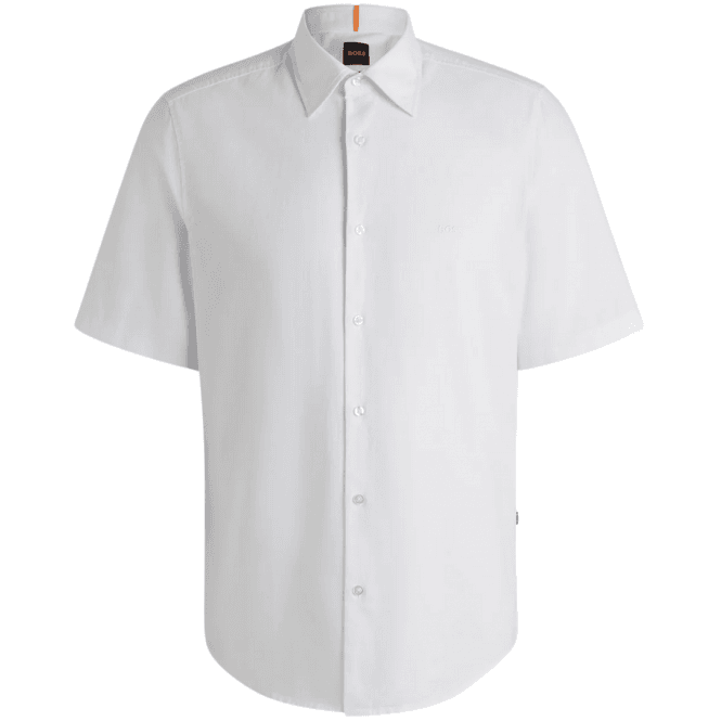 Boss Rash_2 Regular Fit White Shirt