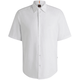 Rash_2 Regular Fit White Shirt
