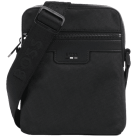 Ray Leather Black Crossbody Bag