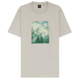 Te_Cover City Logo Beige T-Shirt