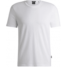 Tessler 150 Slim Fit White T-Shirt