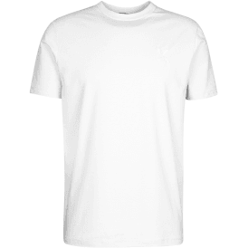 Cotton Embroidered Logo White T-Shirt
