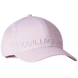 Embroidered Logo Pink Cap