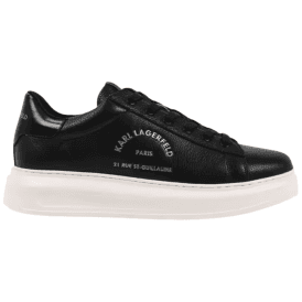 Maison Tumble Leather Black/White Sneaker Trainer