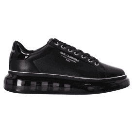 Plexikonic Silver Logo Black Sneaker Trainer