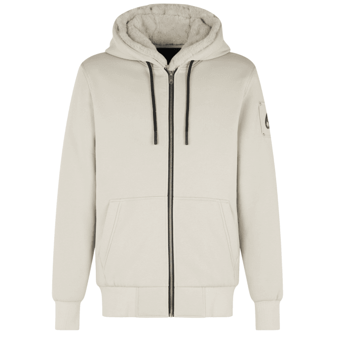 Moose Knuckles Classic Bunny Alabaster Beige Hoodie