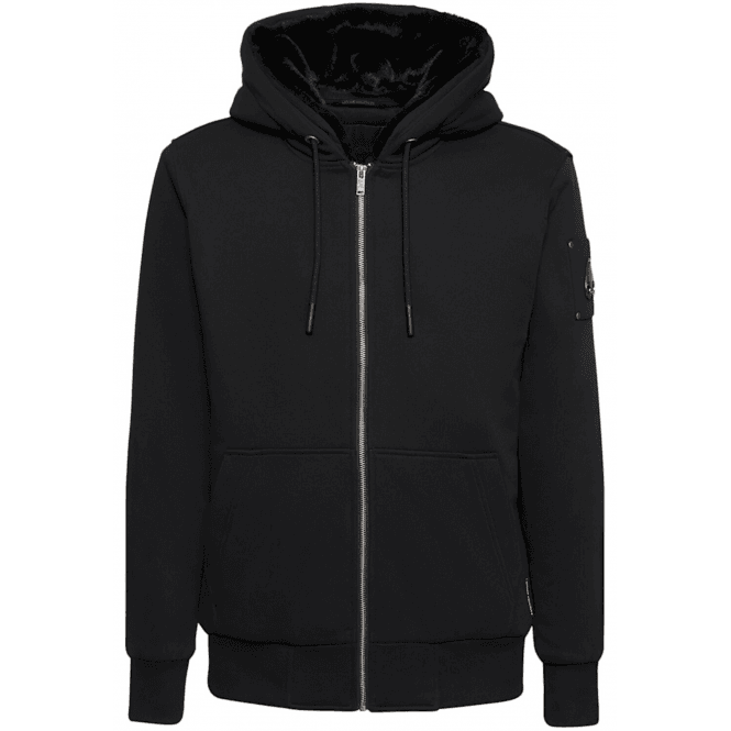 Moose Knuckles Classic Bunny Black Hoodie