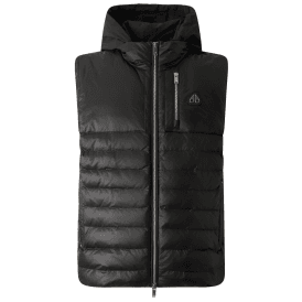 Cloud Walker Hooded Black Gilet
