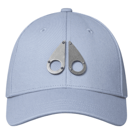 Cotton Metal Icon Logo Sky Blue Cap