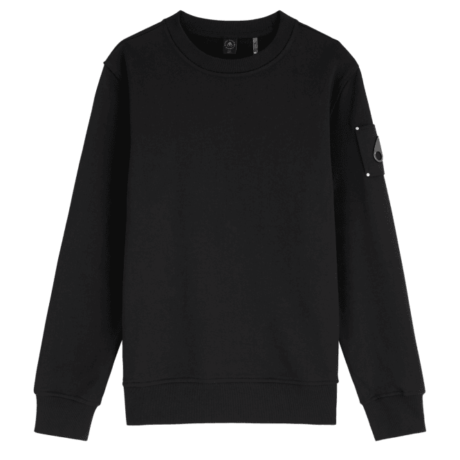 Moose Knuckles Hartsfield Pullover Black Sweatshirt