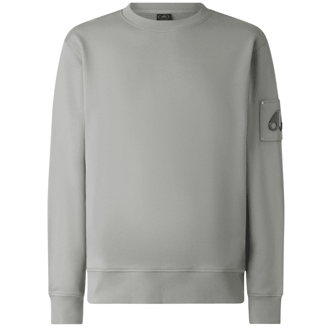 Moose Knuckles Hartsfield Pullover Industry Grey Sweatshirt