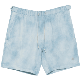 Nylon Metal Logo Blue Hide & Swim Shorts