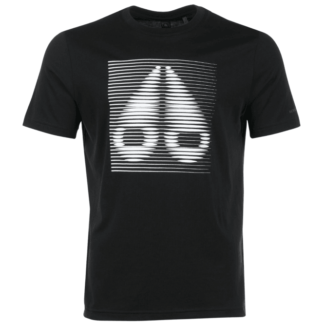 Moose Knuckles Raydaze Graphic Logo Black T-Shirt