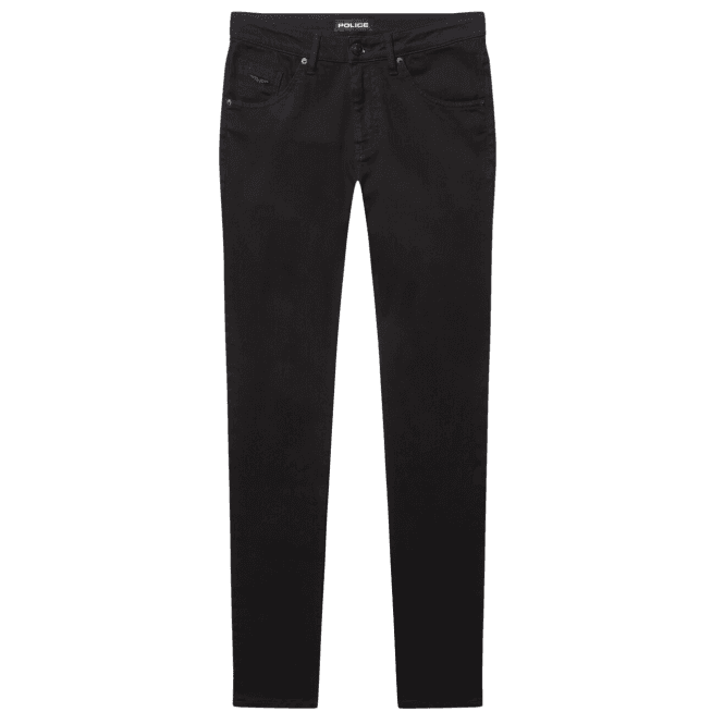 POLICE Deniro Slim Fit Active Flex Black Jeans