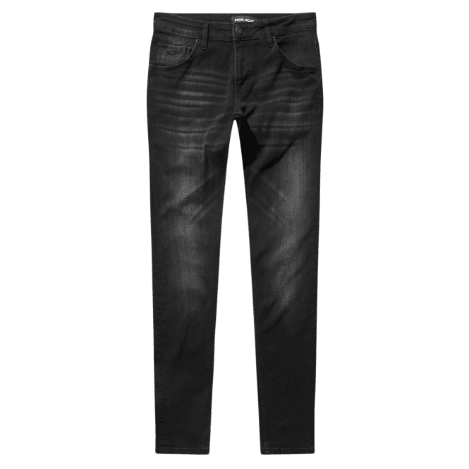POLICE LAT 935 Slim Fit Charcoal Black Jeans