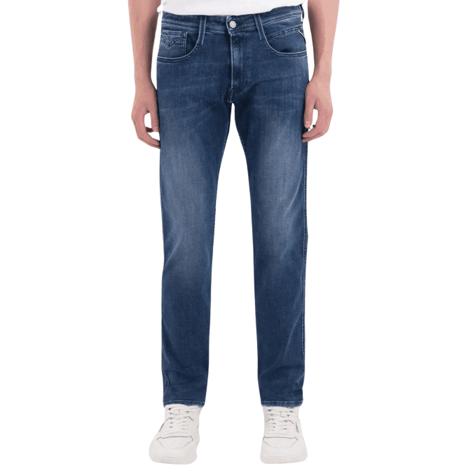 Replay Anbass Dark Blue Slim Fit Jeans