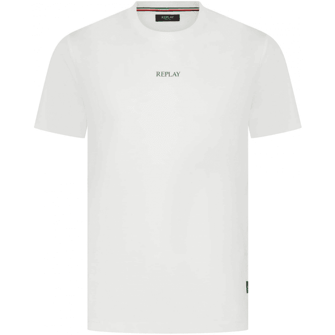 Replay Basic Logo White T-Shirt